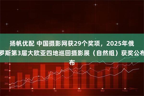 扬帆优配 中国摄影网获29个奖项，2025年俄罗斯第3届大欧亚四地巡回摄影展（自然组）获奖公布